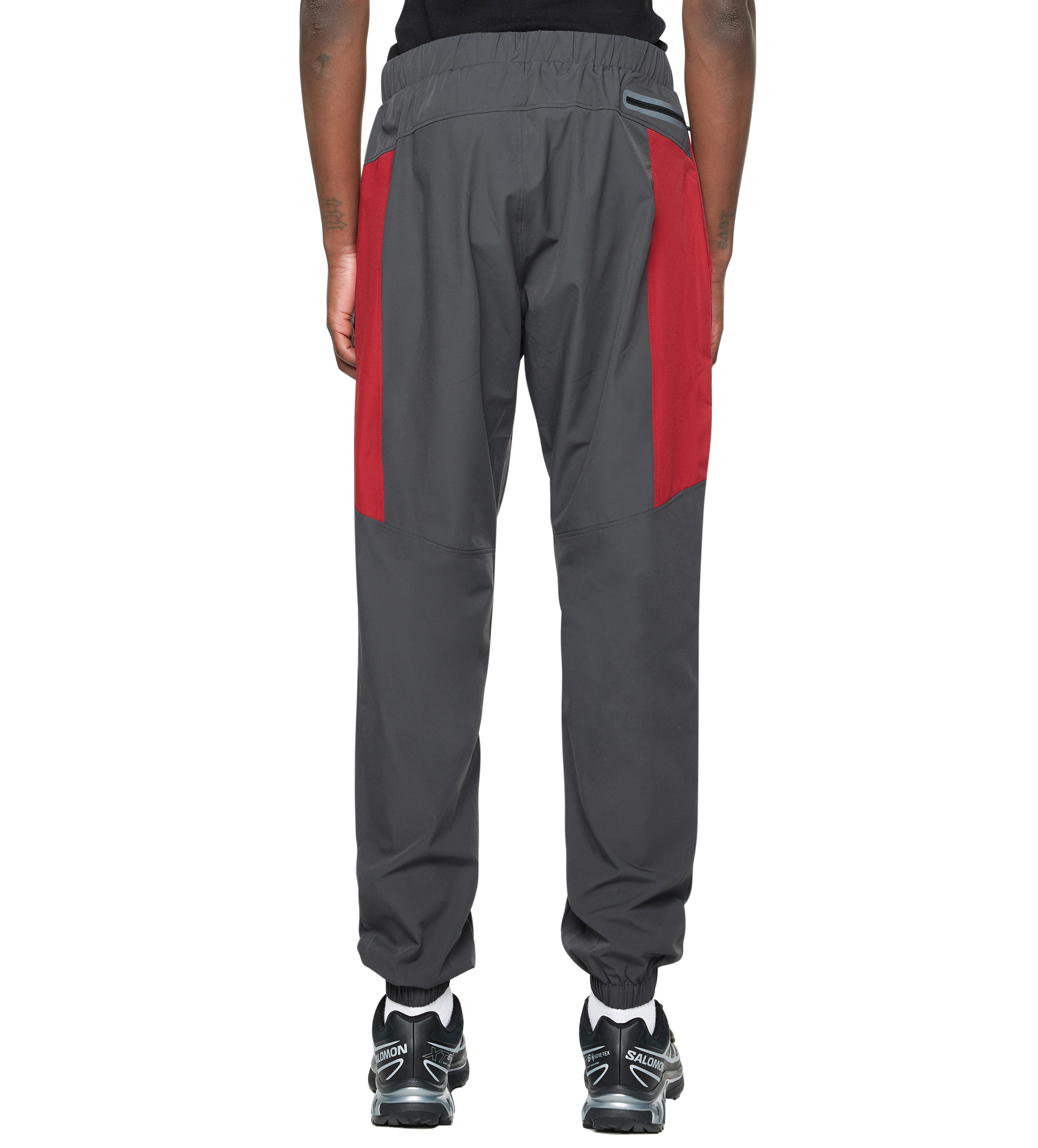 Sportswear Track Pants Dark Grey/ Red