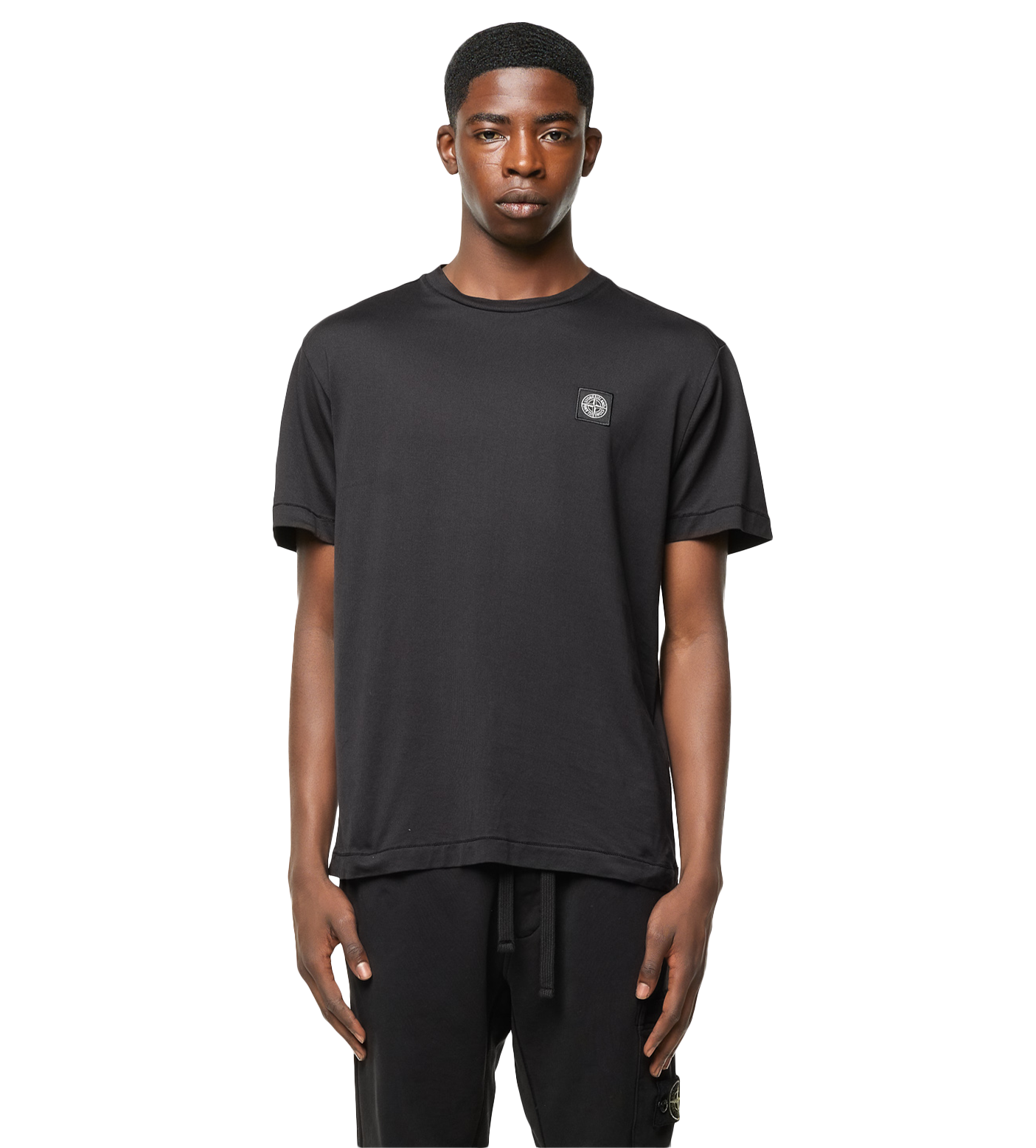 Compass Patch T-Shirt Black