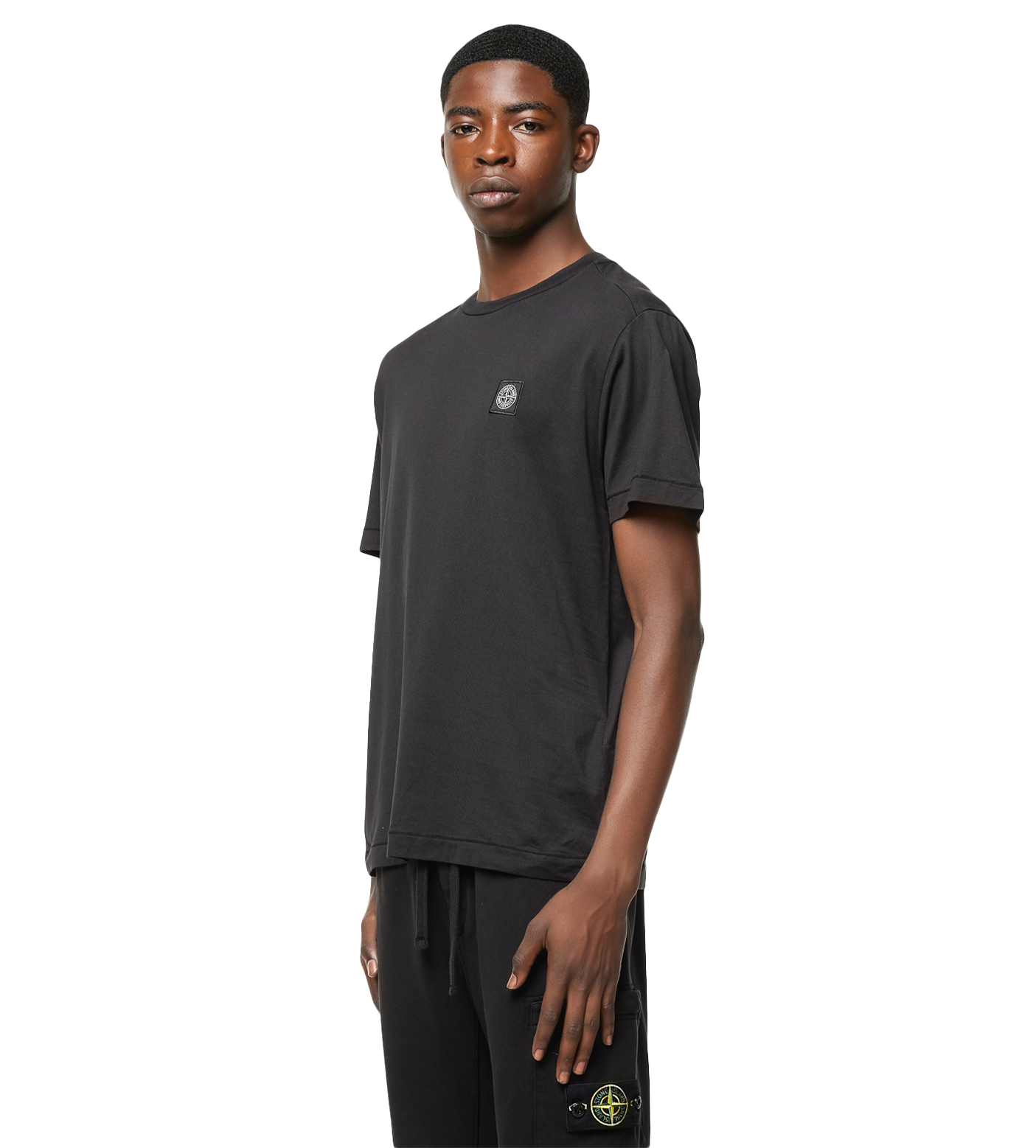 Compass Patch T-Shirt Black