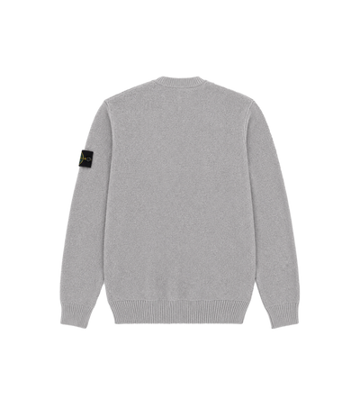 Wool Knit Sweater Ash Grey