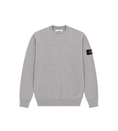 Wool Knit Sweater Ash Grey