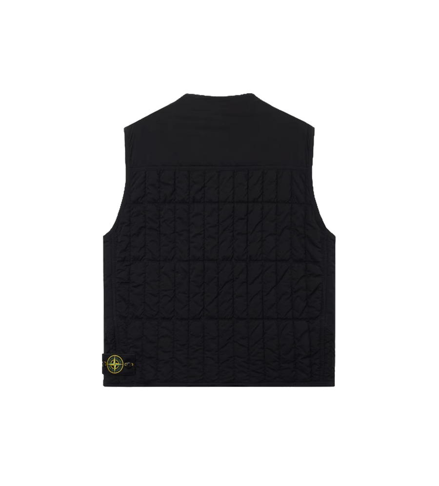 Ultralight Nylon Quilted-TC Padded Vest Black