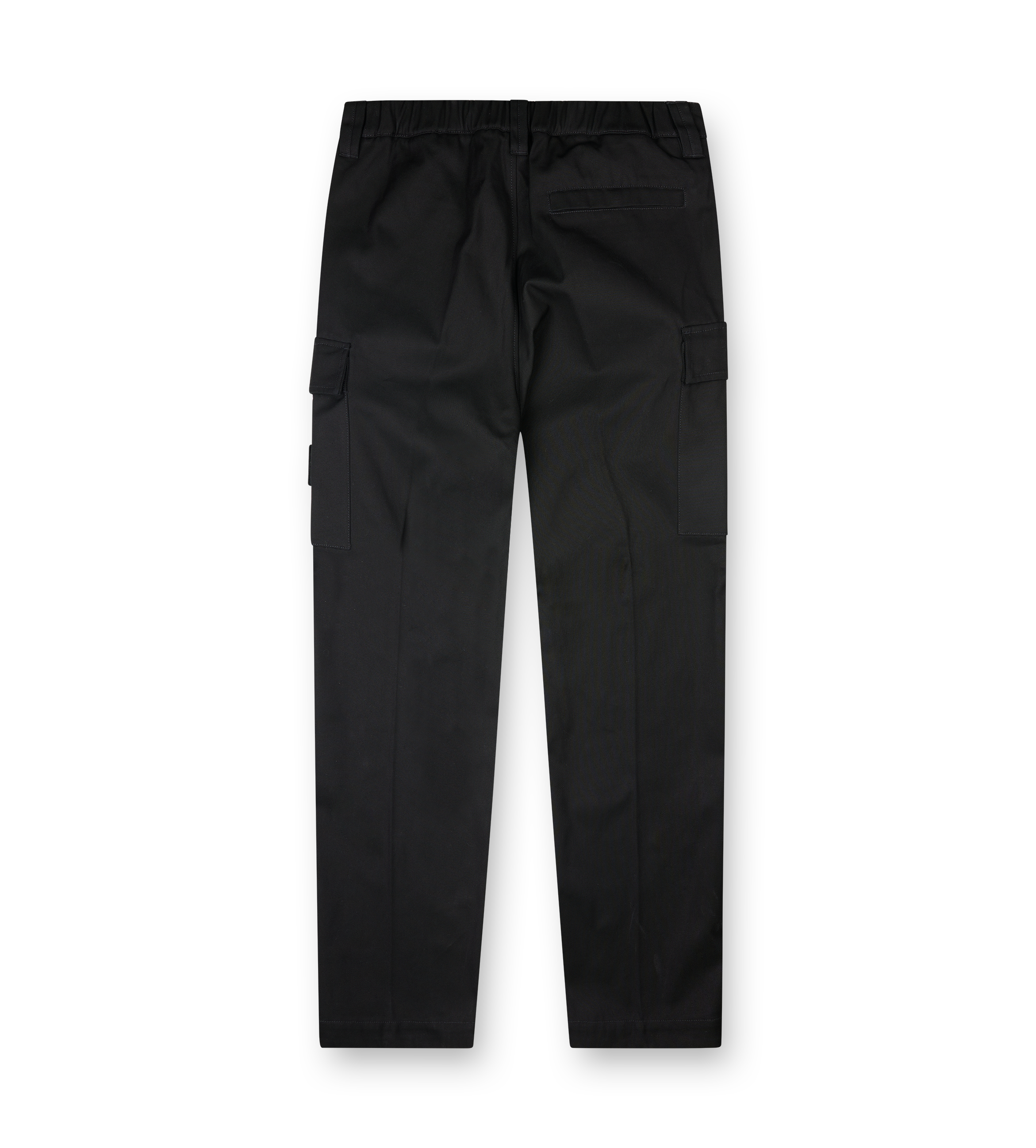 Stone Island Cargo Trousers Panama Cotton in Black