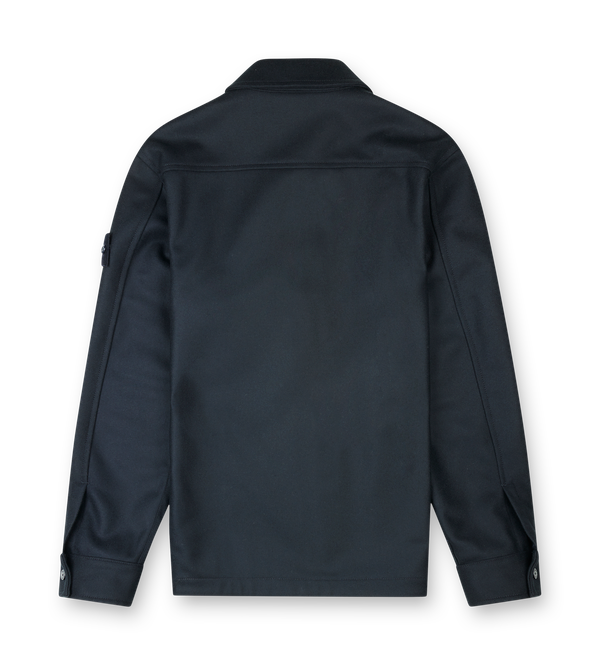 Stone Island Ghost Overshirt in Navy Blue