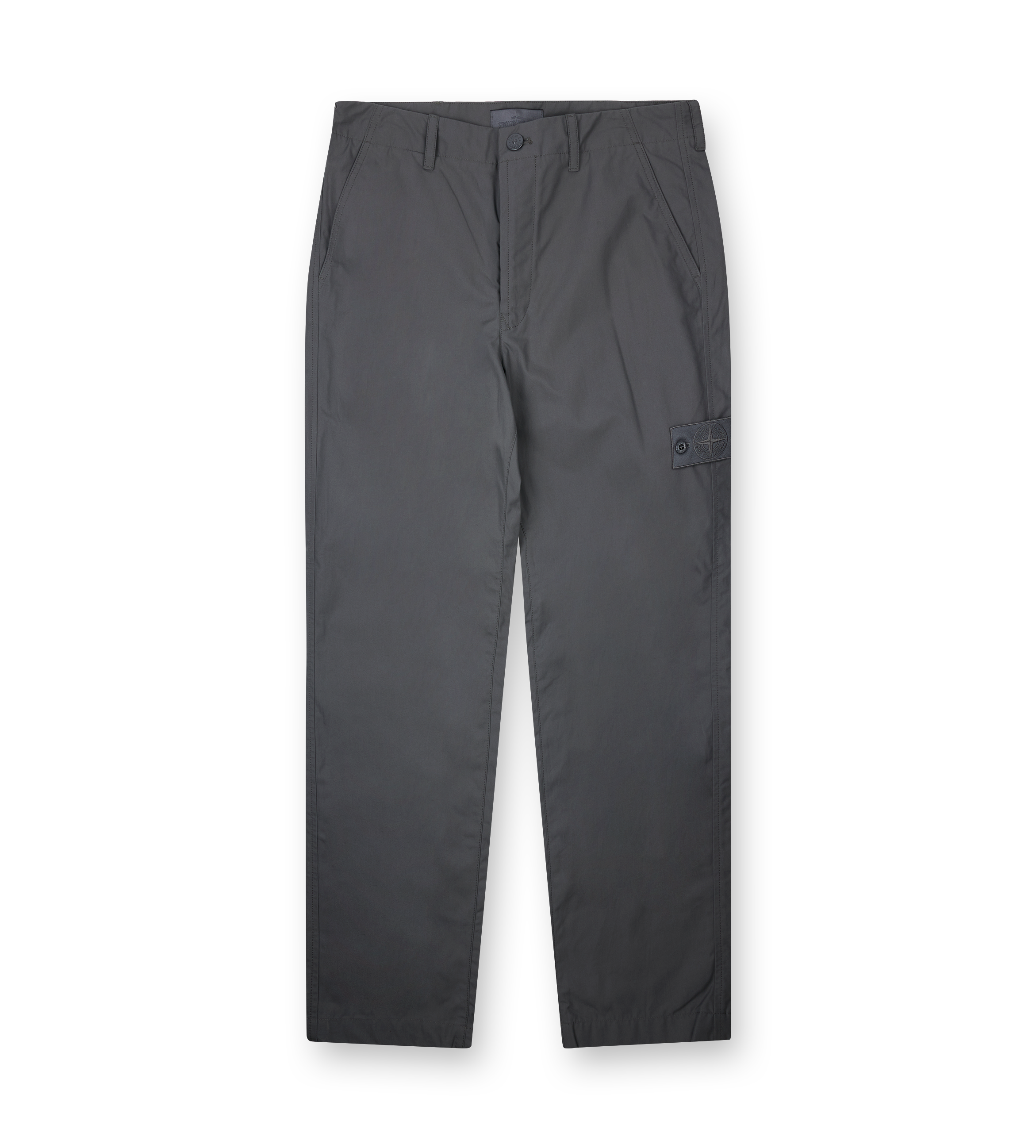 Stone Island Ghost Weatherproof Cotton Canvas Chino in Stone