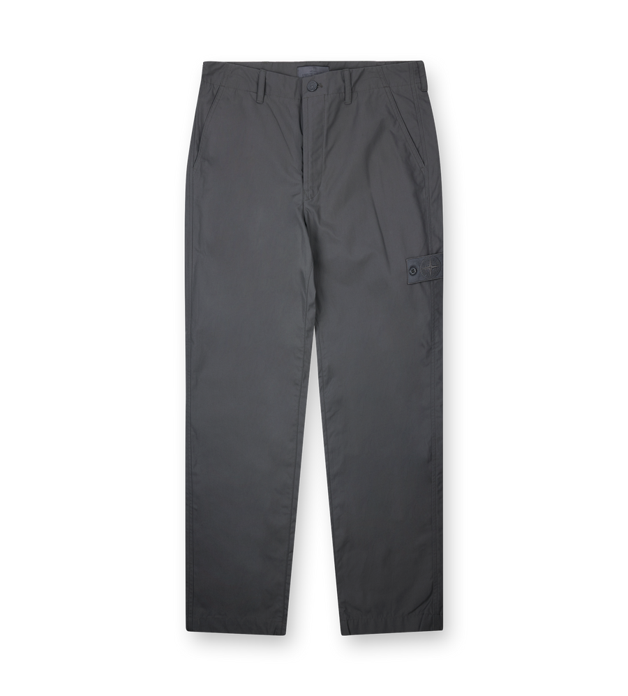 Stone Island Ghost Weatherproof Cotton Canvas Chino in Stone