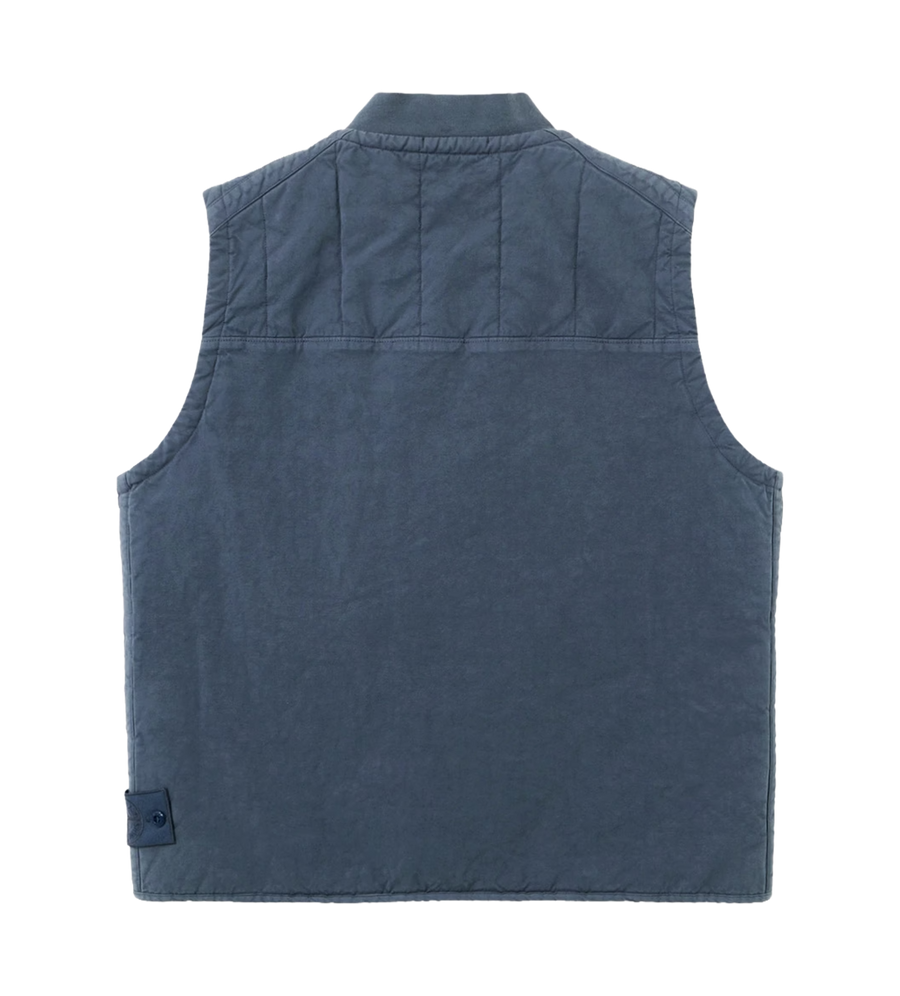 Stone Island S.I. Ghost Vest with Anti-Drop in Slate Blue