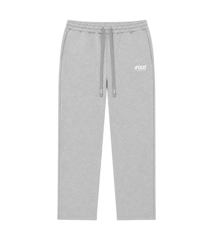 Logo Straight Leg Grey Melange