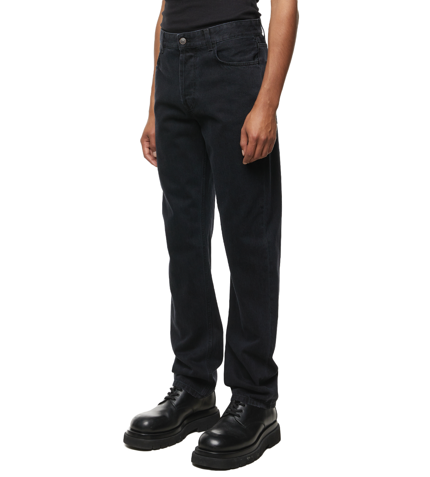 Carlisle Straight-Leg Jeans Black