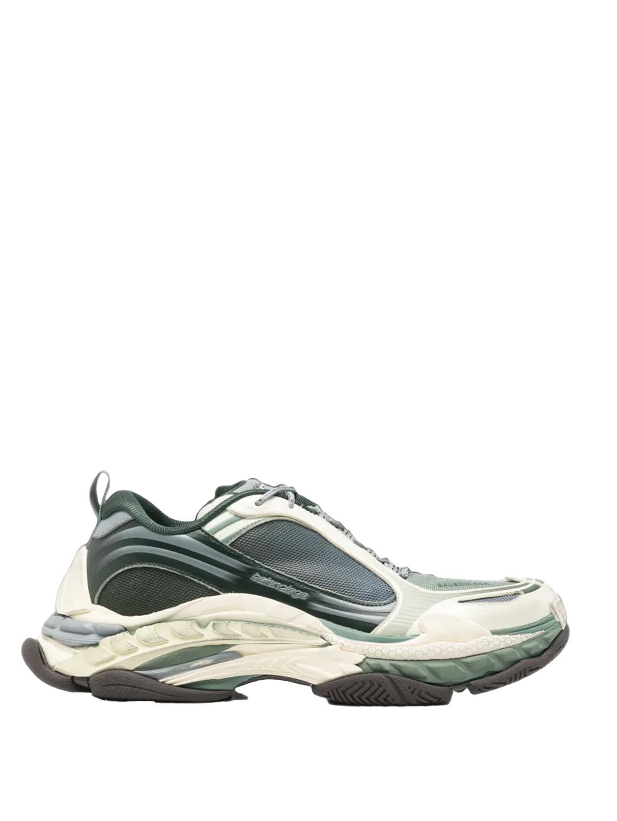 Triple S 2 sneakers groen // beige // grijs