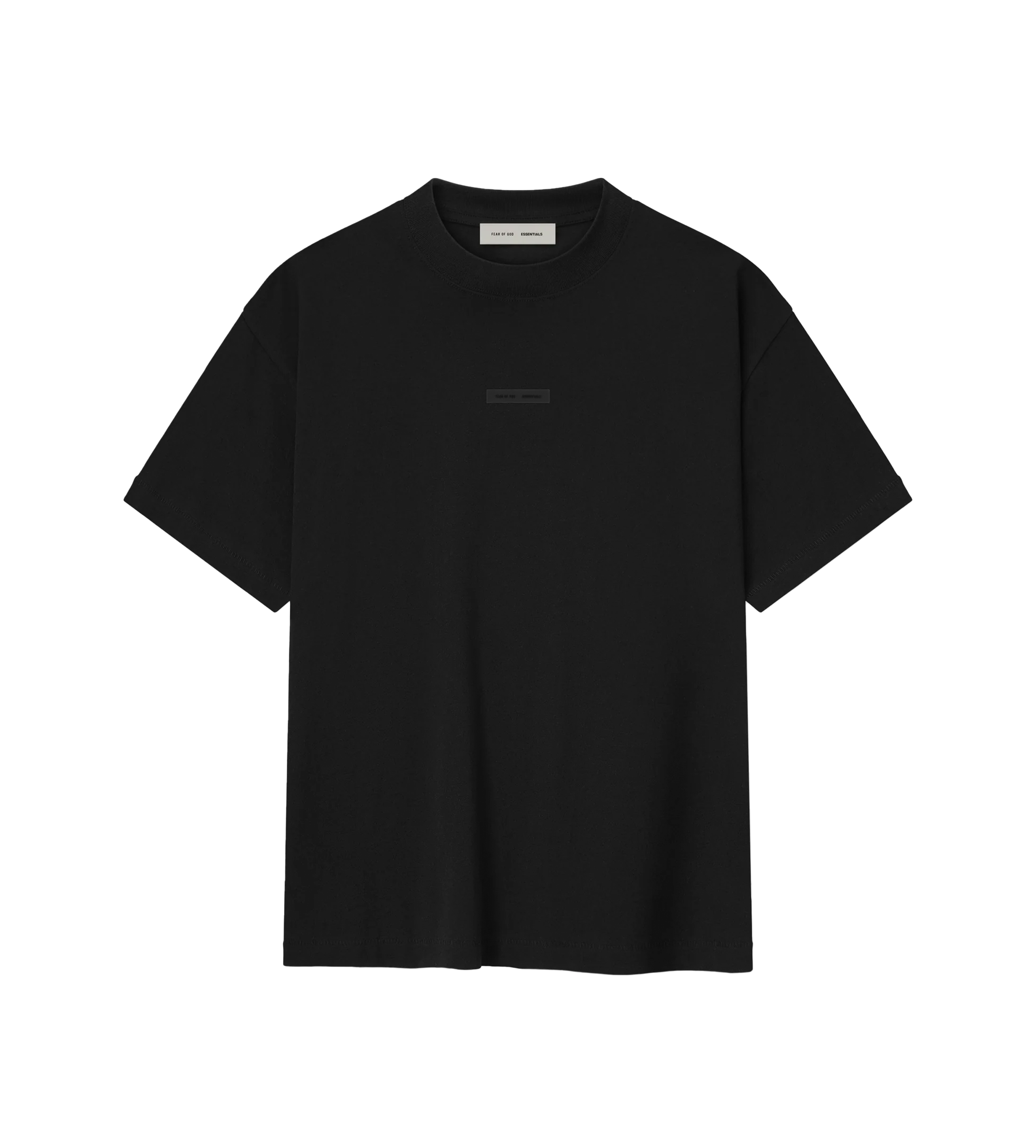 Fear of God ESSENTIALS Essential Tee in Jet Black