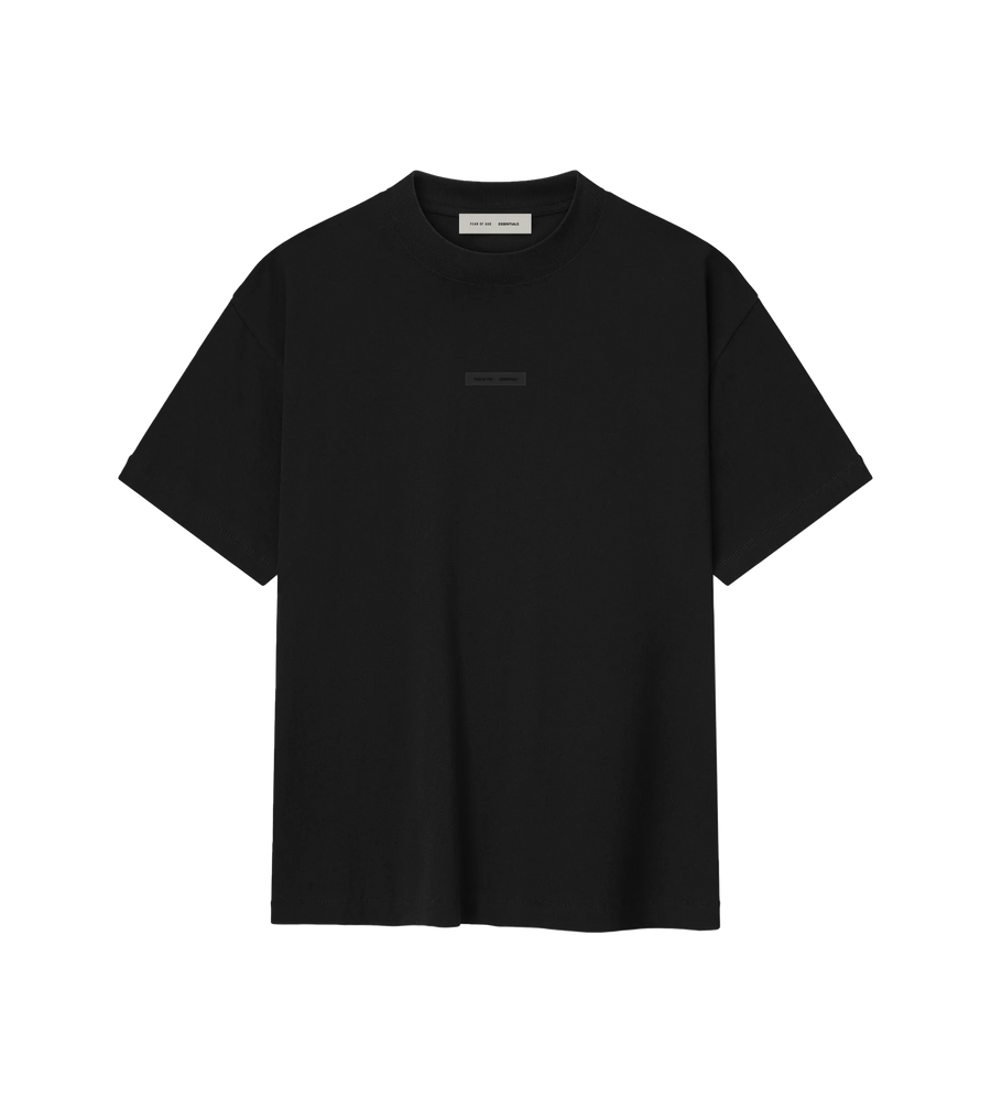 Fear of God ESSENTIALS Essential Tee in Jet Black