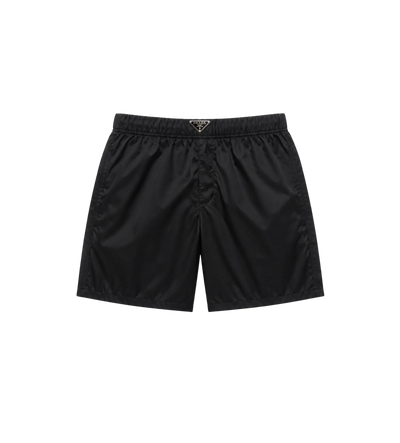 Re-Nylon Zwemshort Zwart