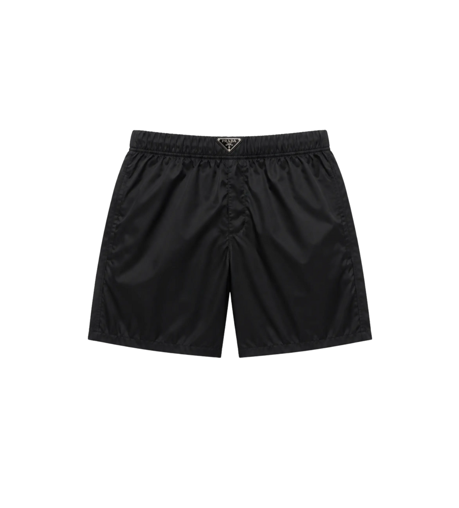Re-Nylon Zwemshort Zwart