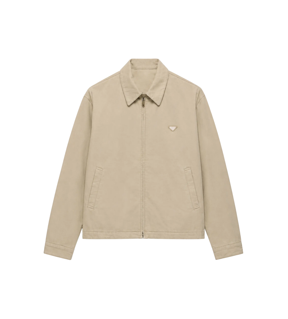 Old Denim Blouson Jacket Sand