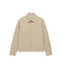 Old Denim Blouson Jacket Sand