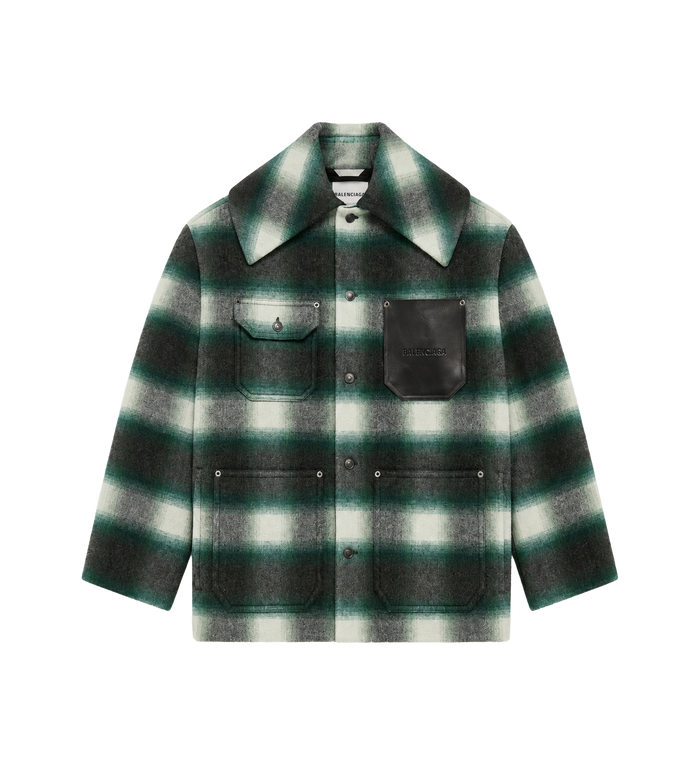 Workwear Cocoon Outerwear Dark Green // Black