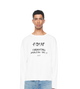 Quote Boxy Longsleeve White