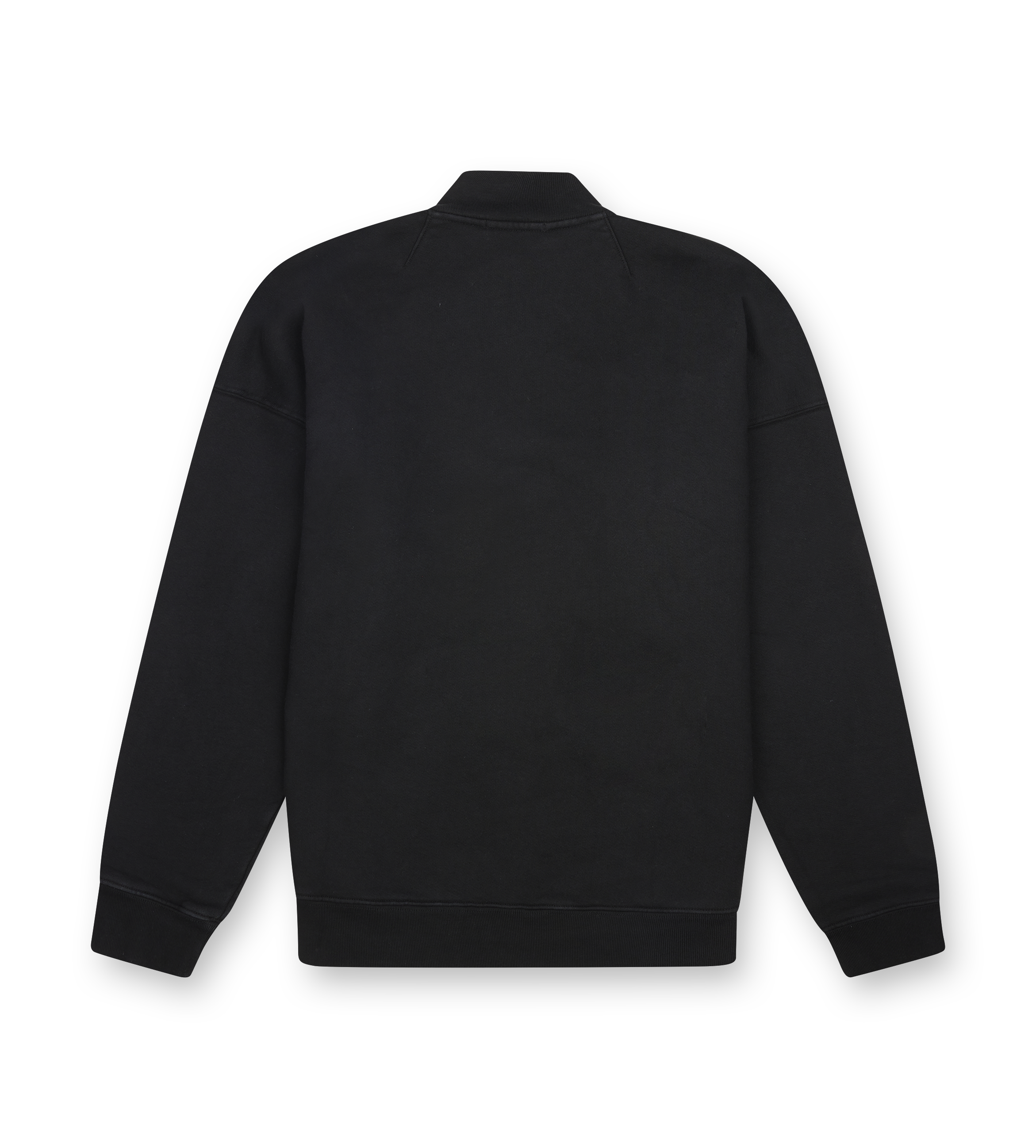 Willy Chavarria Bravo Quarter Zip in Black
