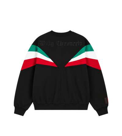 Chicano Fleece Crewneck Black
