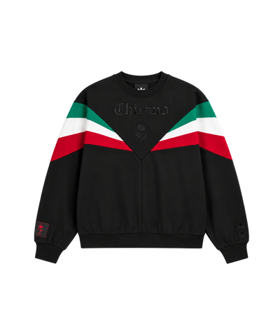Chicano Fleece Crewneck Black