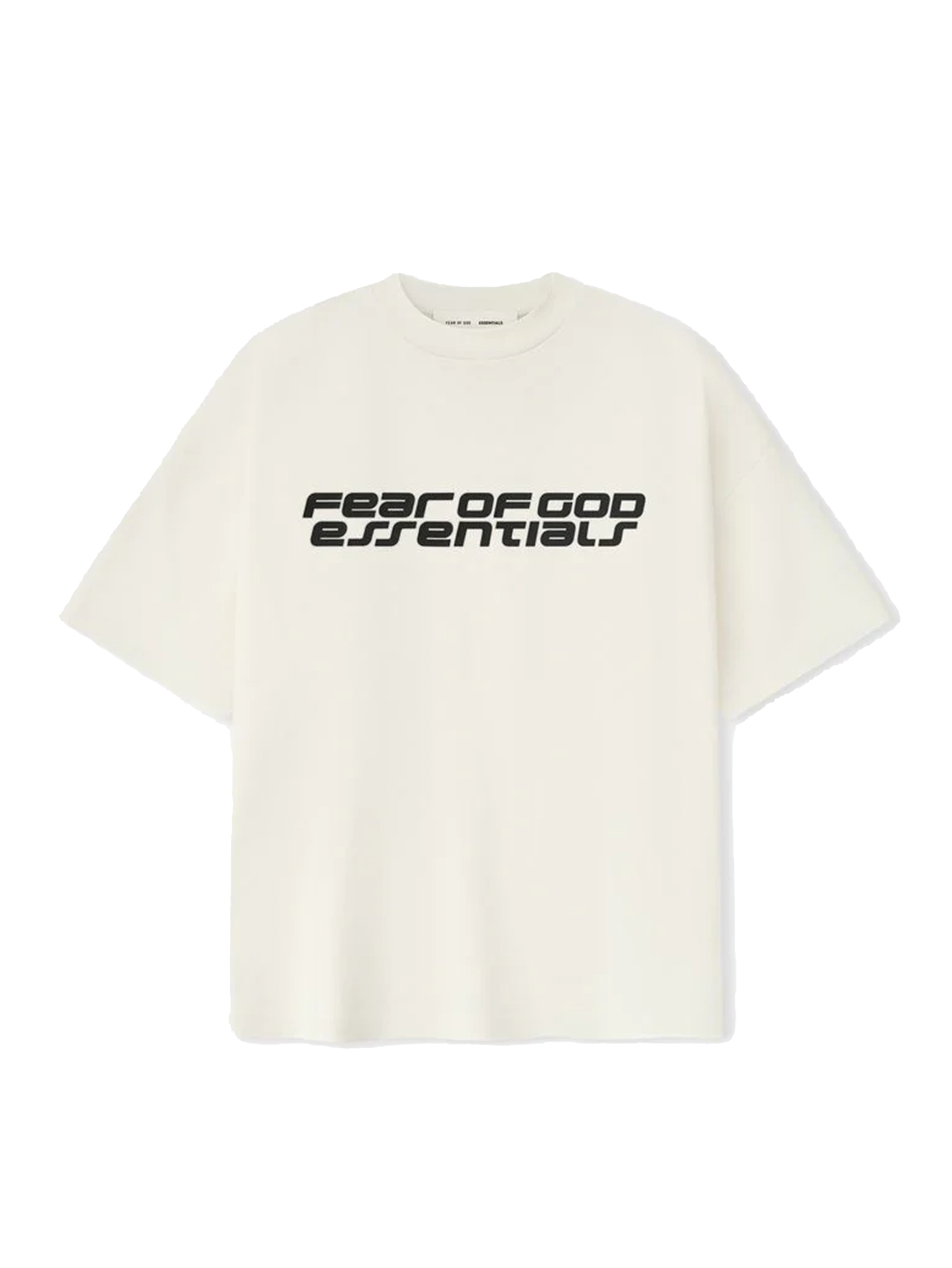 Fear of God Essentials Ponte 90s Tee in Ivory