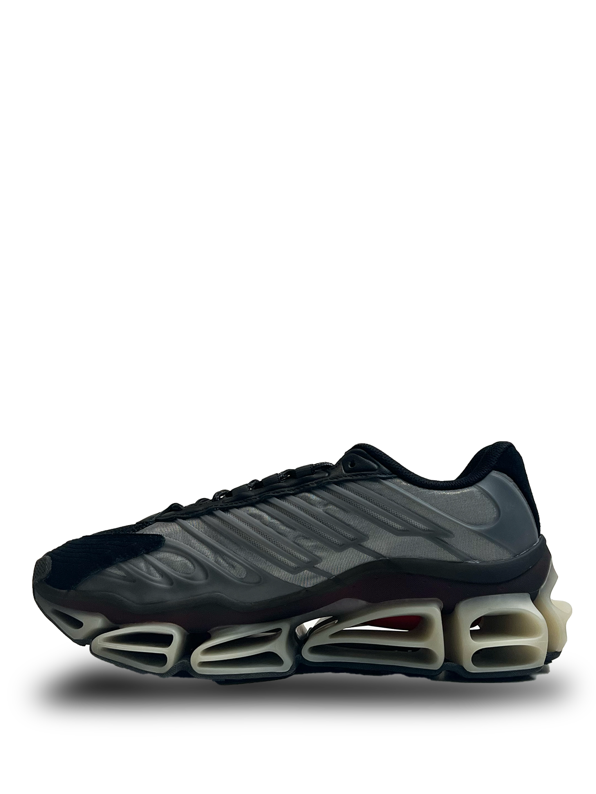 Adidas X Willy Chavarria Megaride AG in Core Black / Core Black / Putty Grey