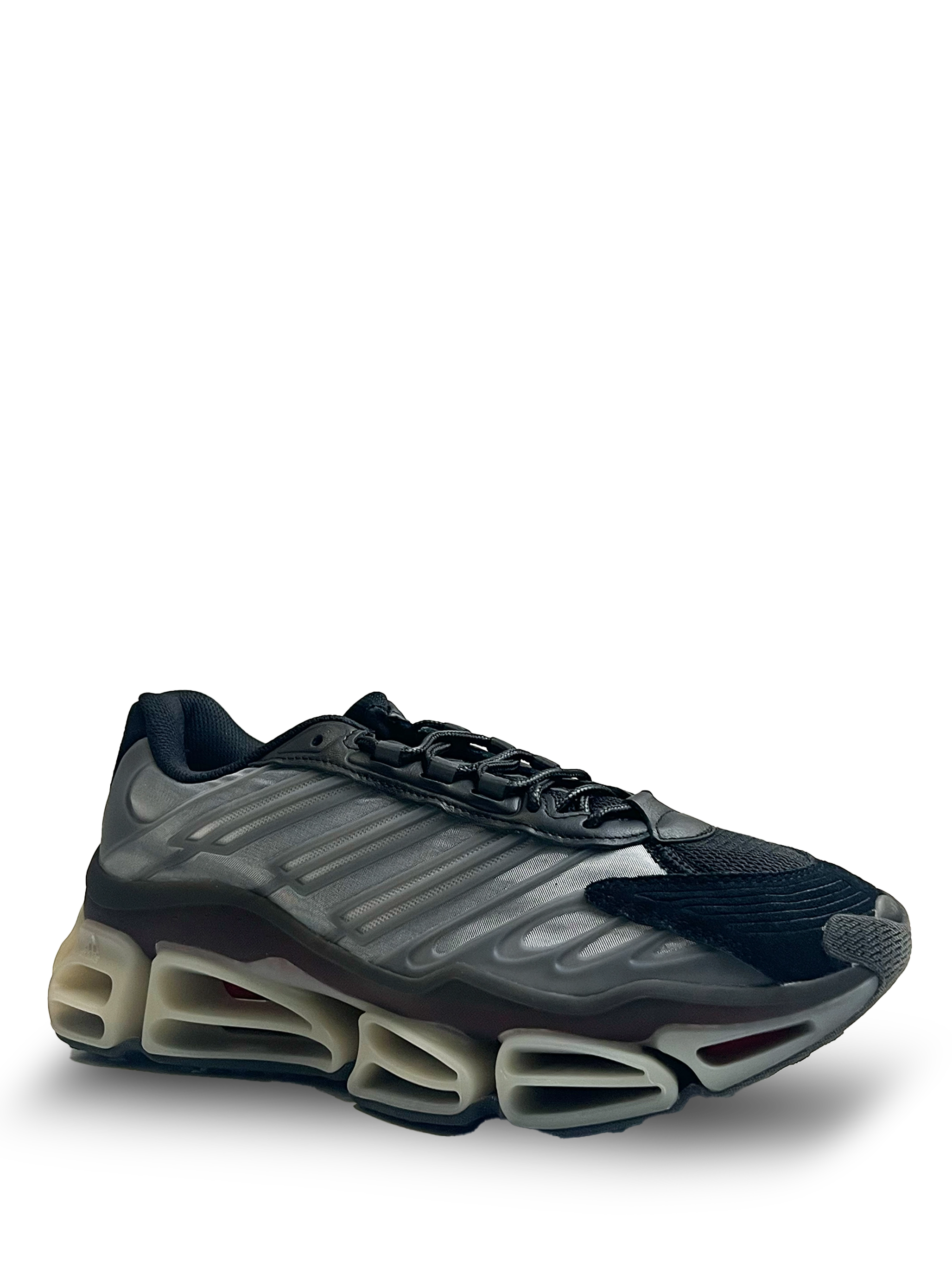 Adidas X Willy Chavarria Megaride AG in Core Black / Core Black / Putty Grey