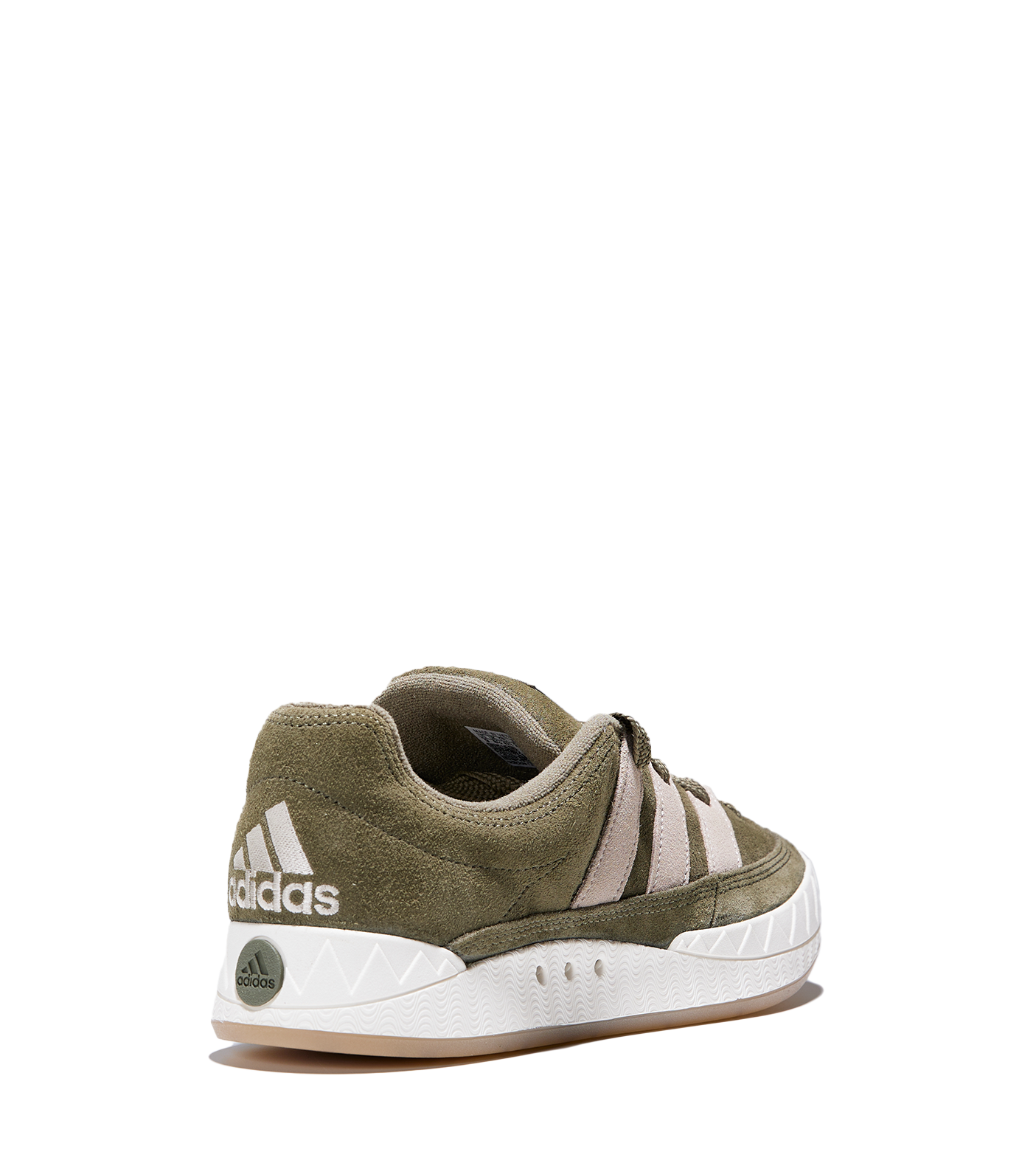 Adimatic Suede Sneakers Olive Green
