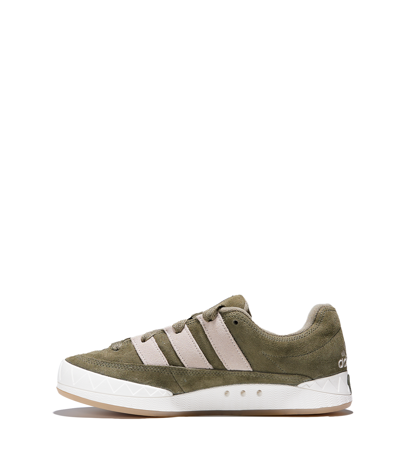 Adimatic Suede Sneakers Olive Green
