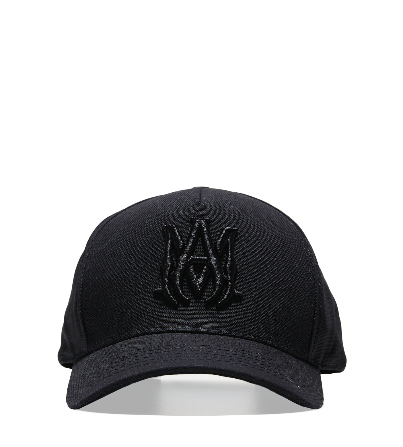 MA Logo Fitted Cap Black