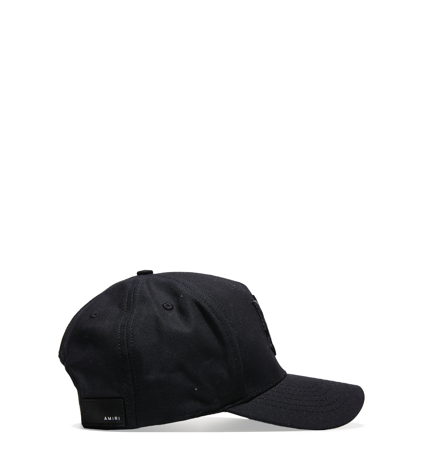 MA Logo Fitted Cap Black