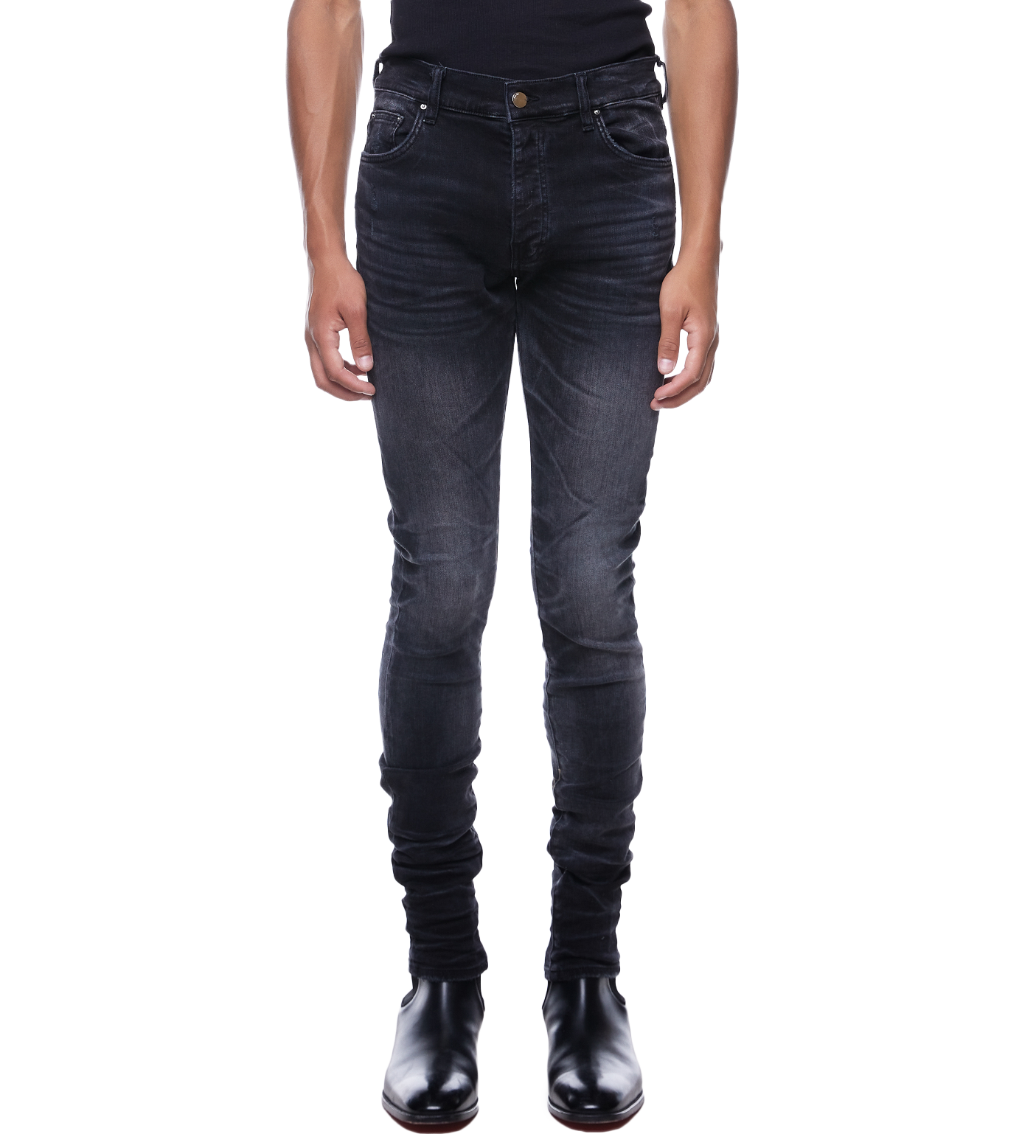 Stack Jeans Faded Black – FOUR Amsterdam