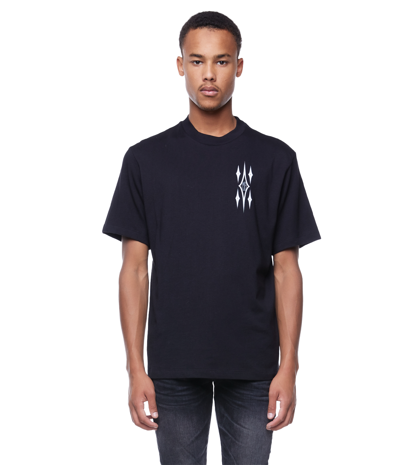Argyle T-shirt Black