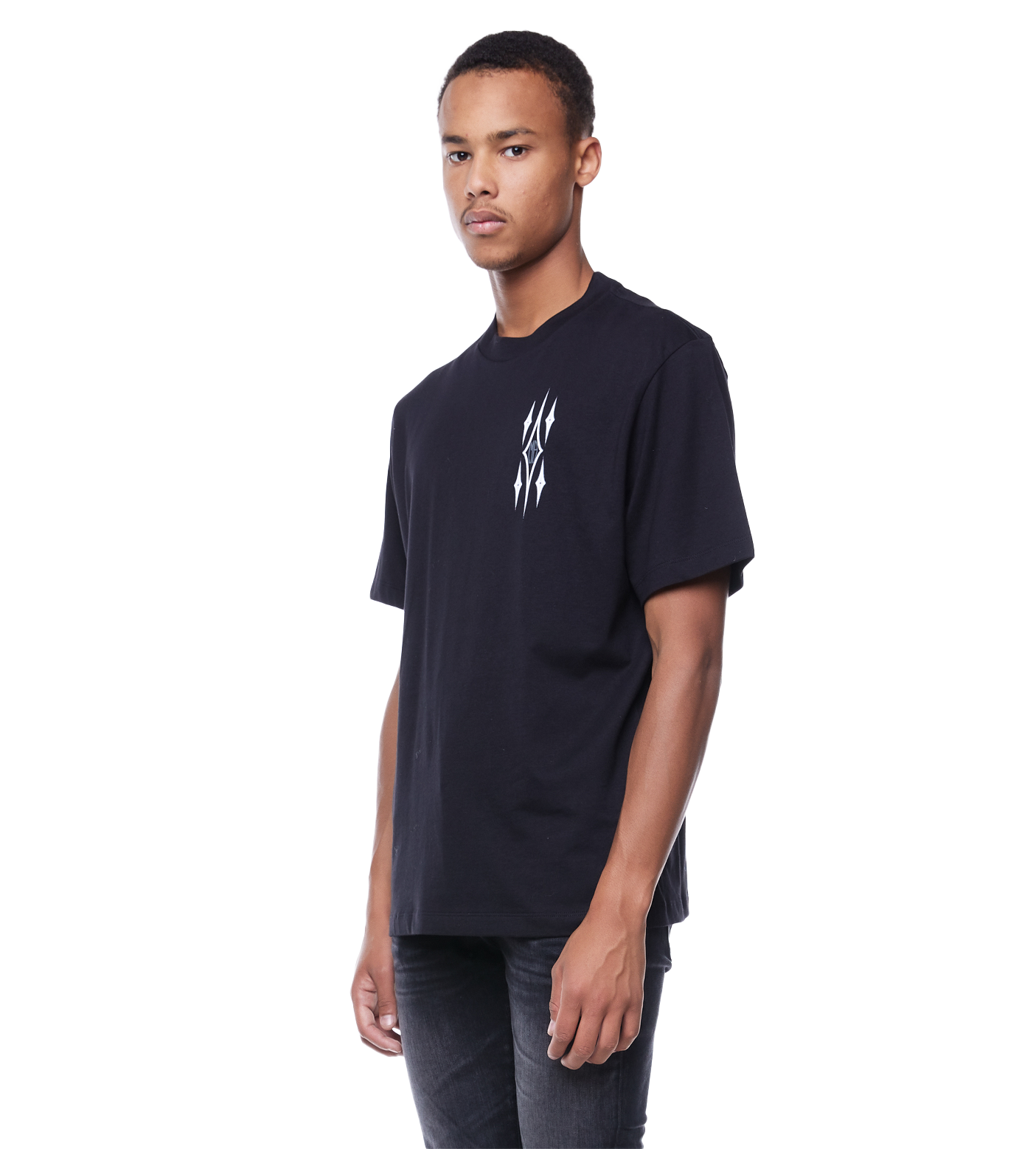Argyle T-shirt Black