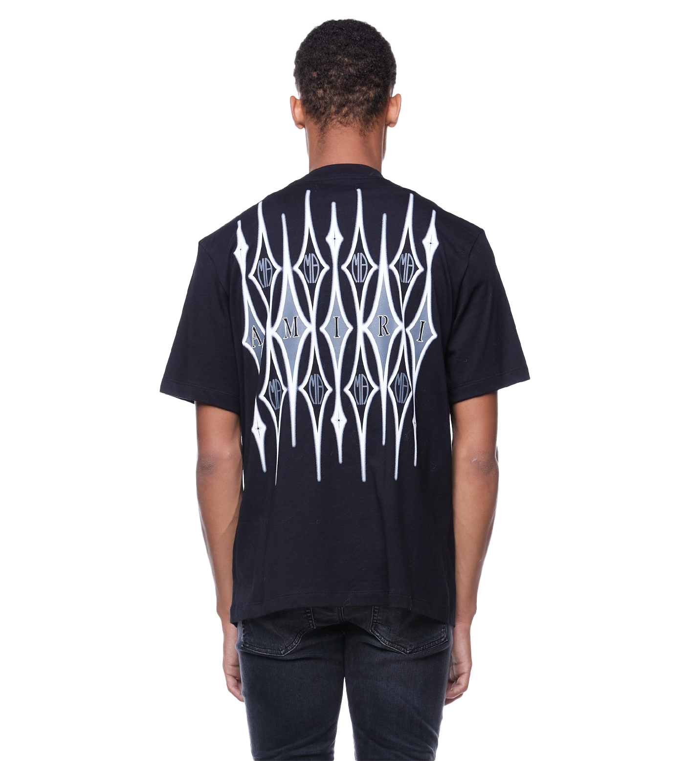 Argyle T-shirt Black