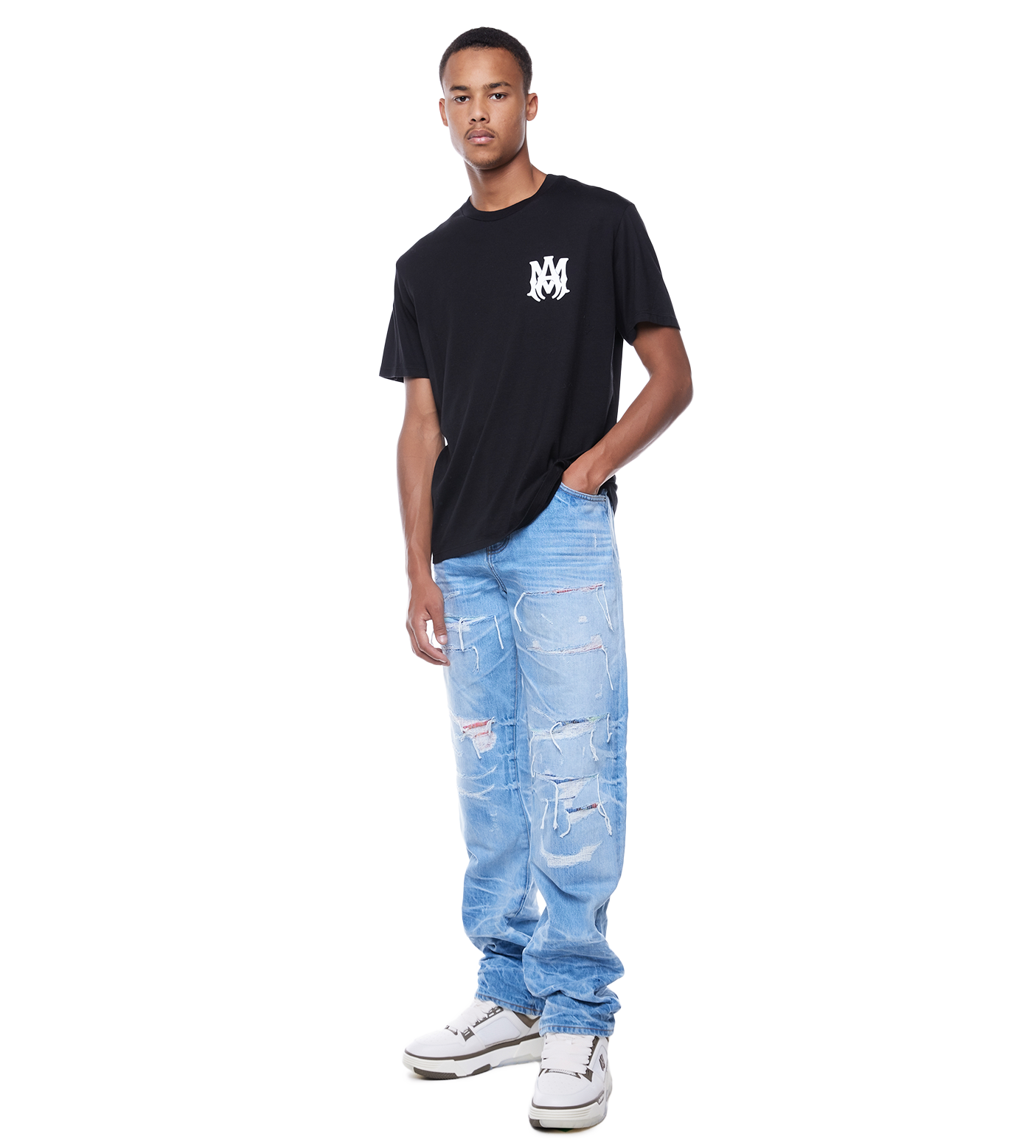 M.A Logo T-shirt Black
