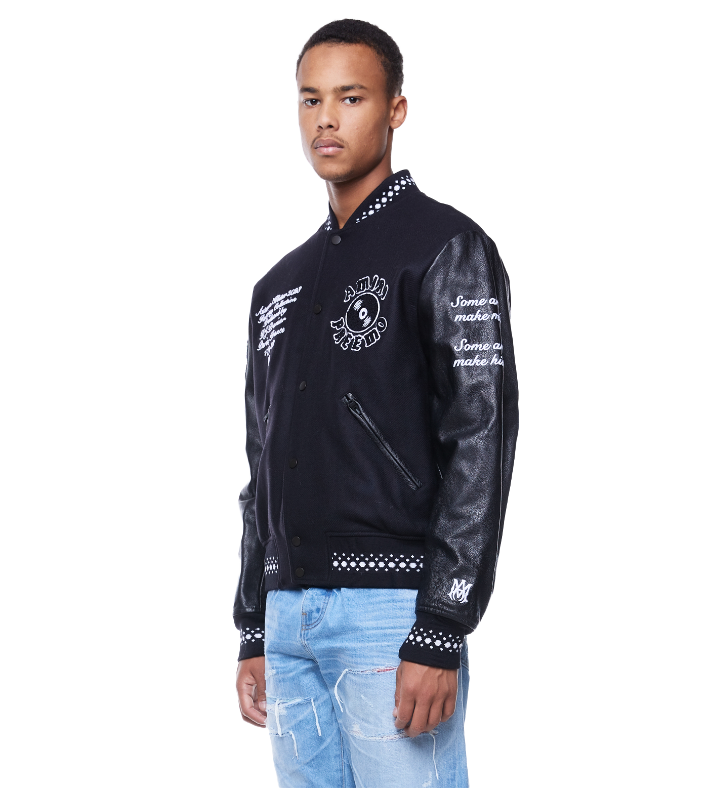 DJ Premier Varsity Jacket Black