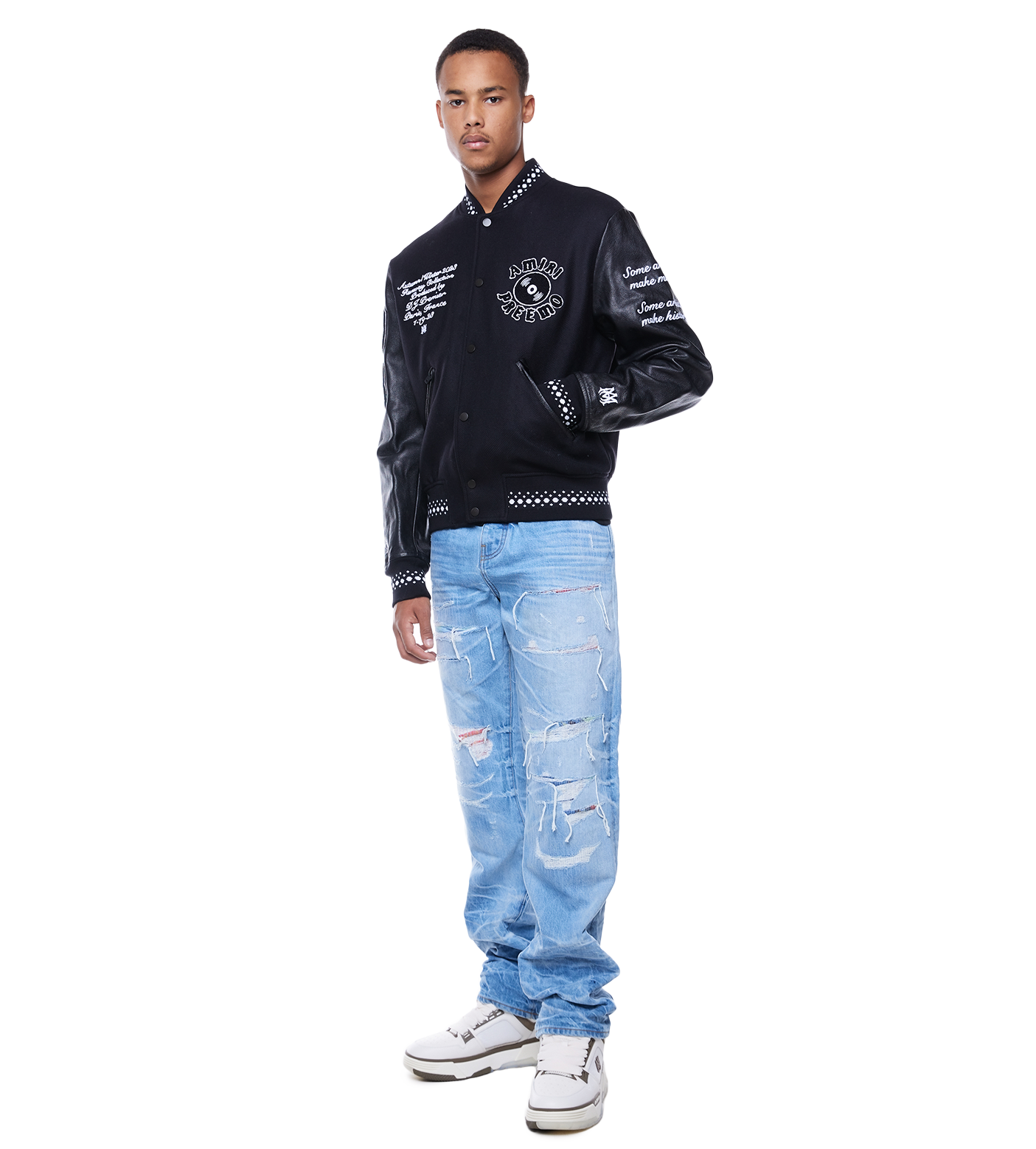 DJ Premier Varsity Jacket Black