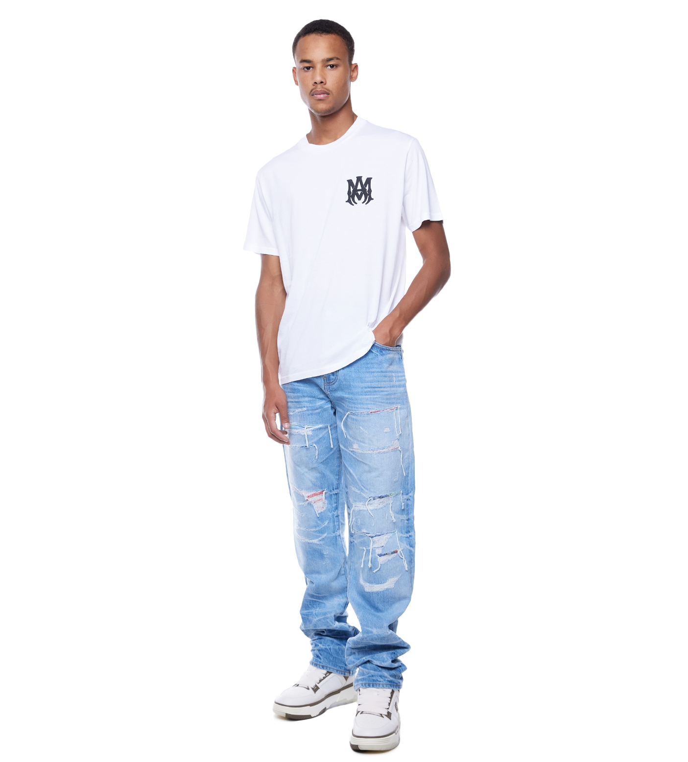 M.A Logo T-shirt White