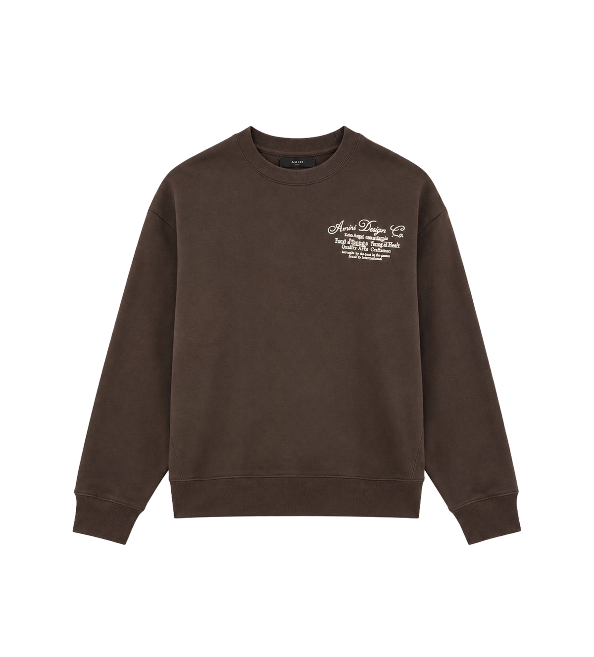 Design Co. Crewneck Sweatshirt Husk