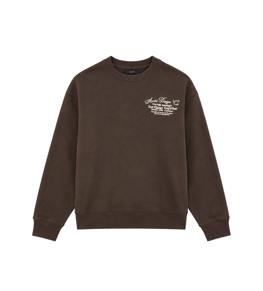 Design Co. Crewneck Sweatshirt Husk