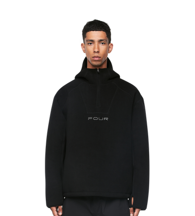 Sportswear Fleece Anorak Zwart