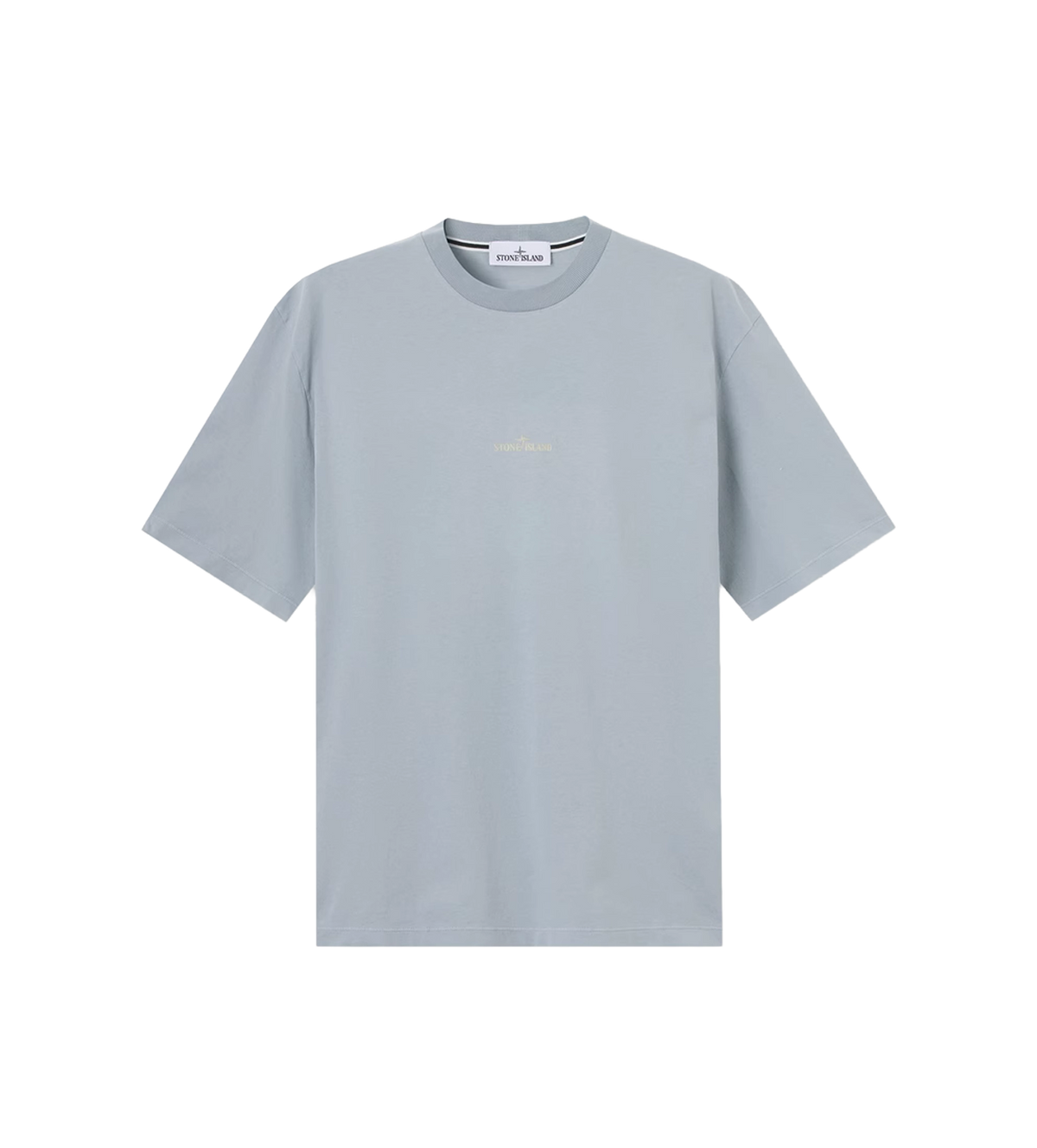 Stone Island Organic Cotton Jersey Desert T-Shirt Ash Grey