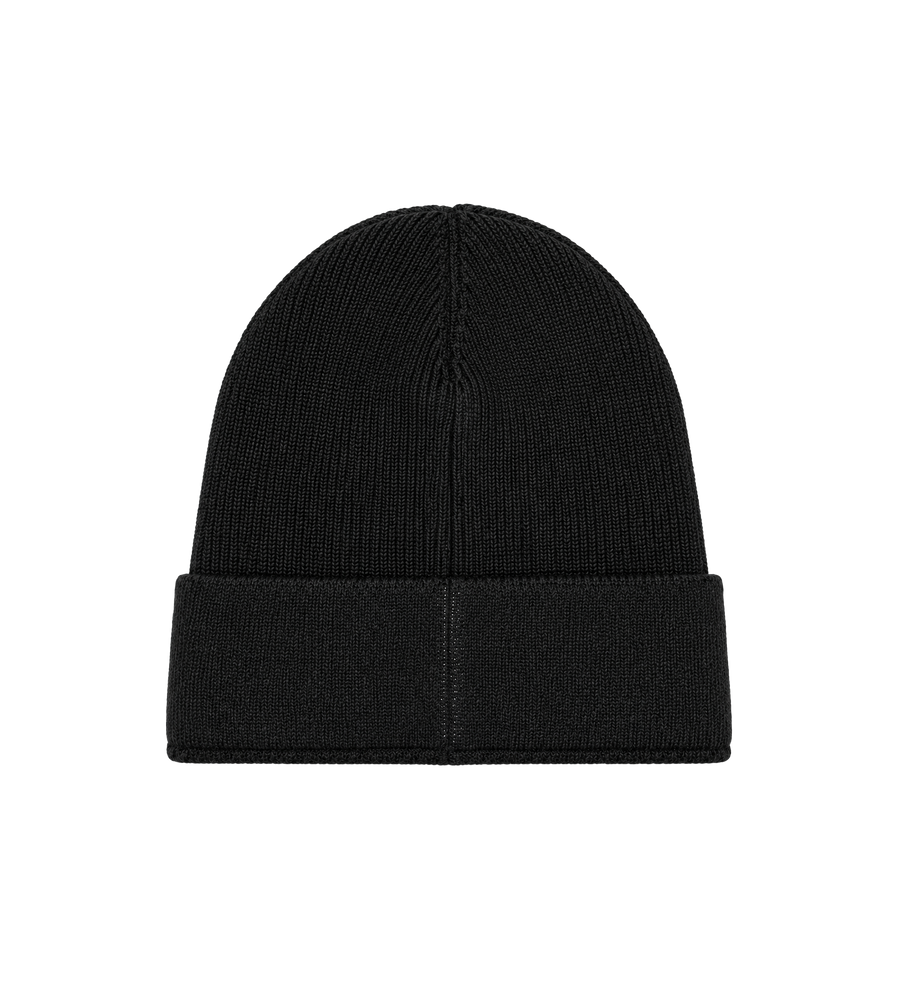 Cross Beanie Black