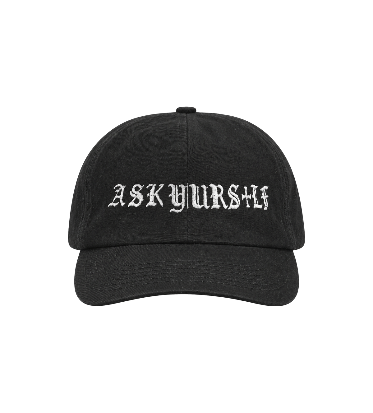 Cross Soft Crown Snapback Cap Black