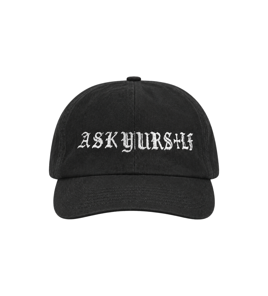 Cross Soft Crown Snapback Cap Black