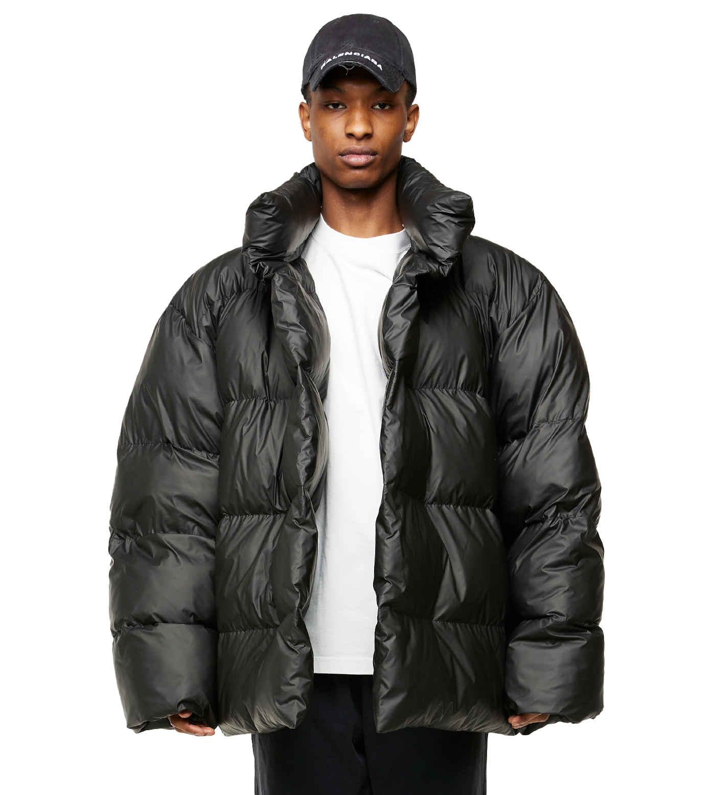 Wrap Puffer Black