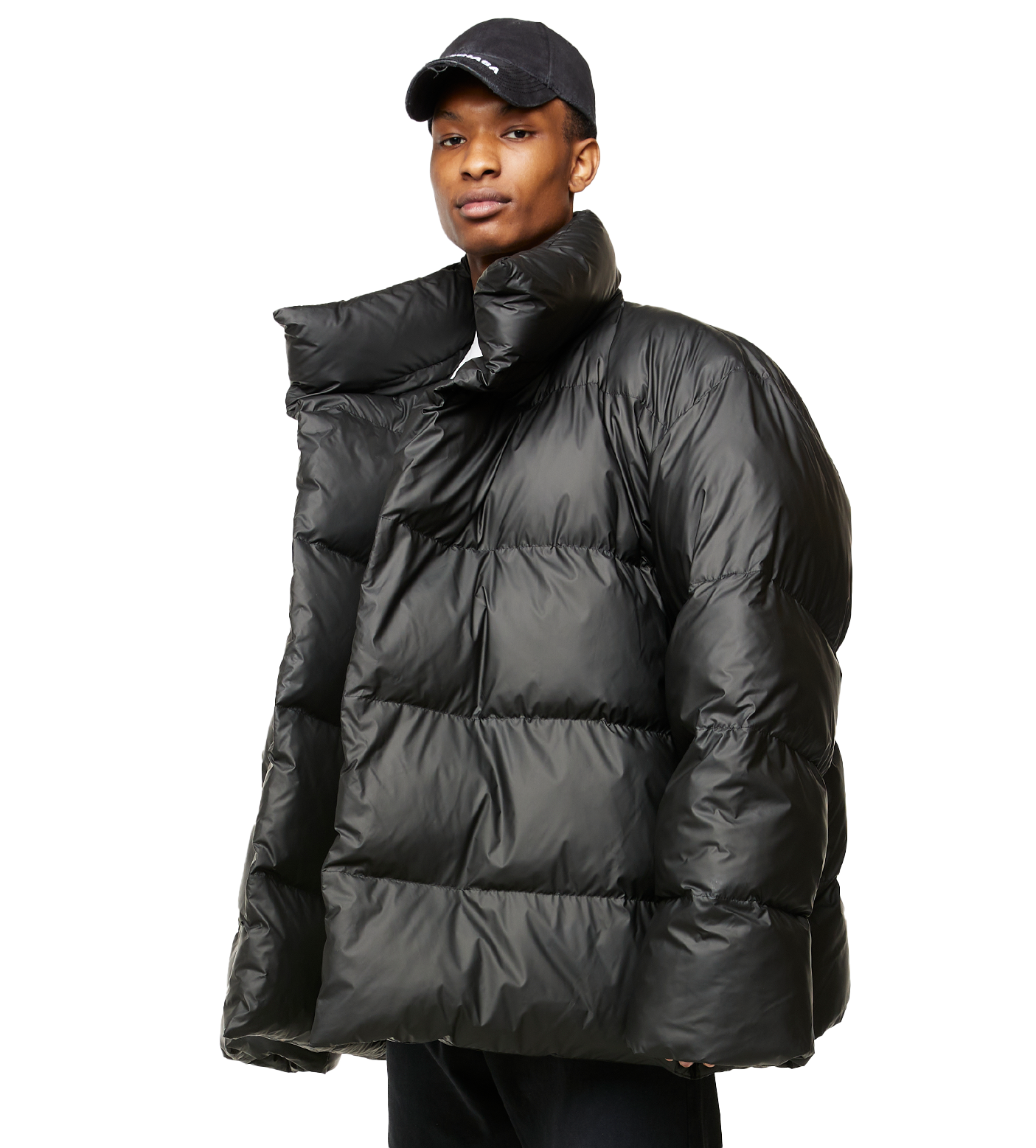 Wrap Puffer Black
