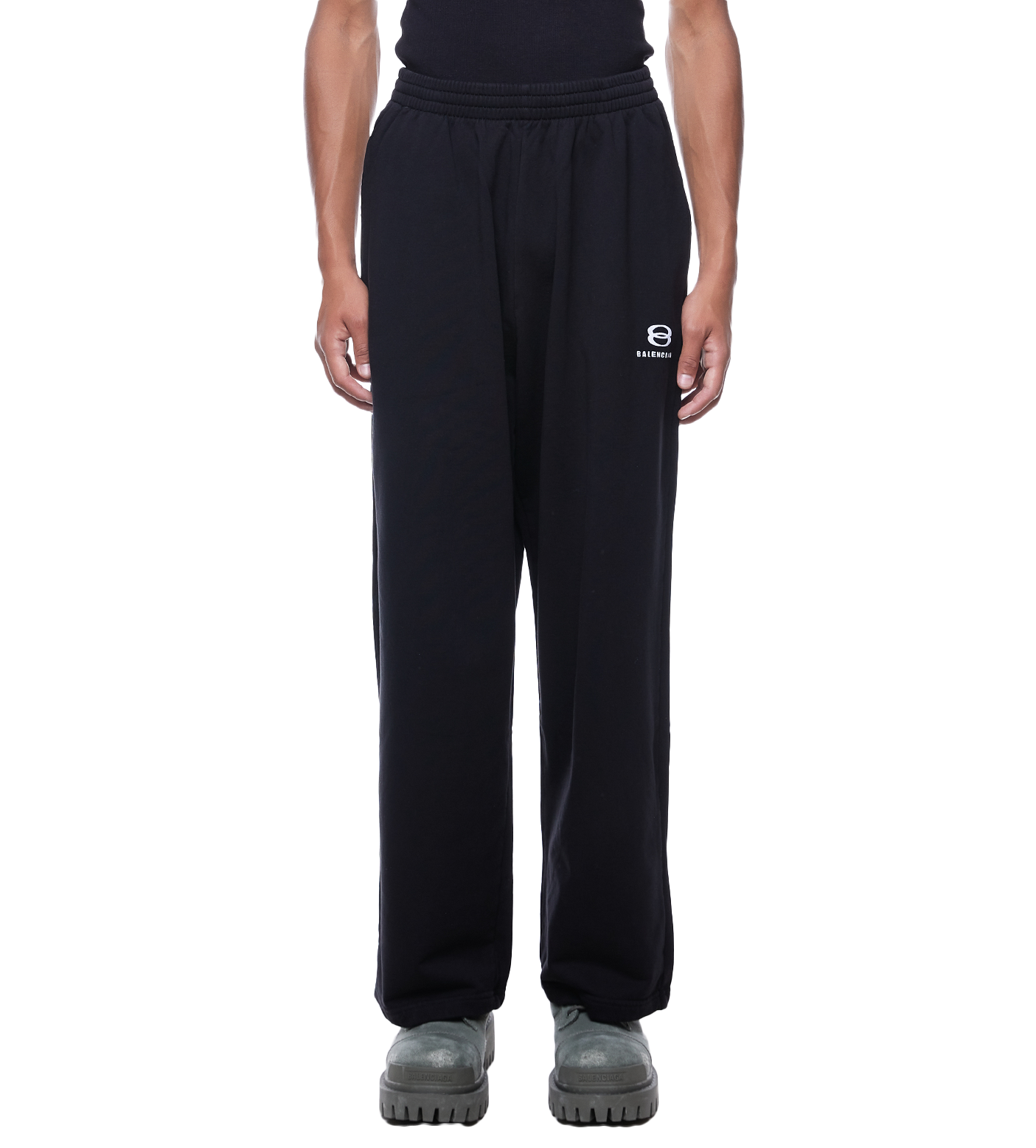 Logo Track Pants Black
